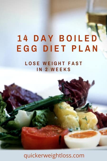 14 day hard boiled egg diet plan to lose 20 pounds in 2 weeks