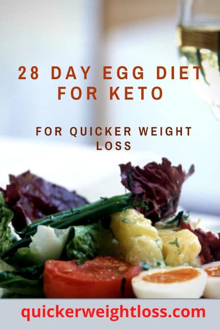 28 day egg diet for quicker weight loss